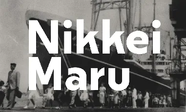 Nikkei Maru font