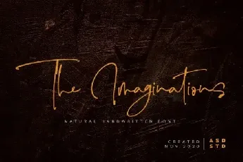 The Imaginations Handwritten font