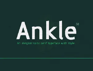 Ankle Sans font