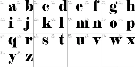 Chapman font