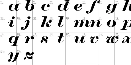 Chapman font