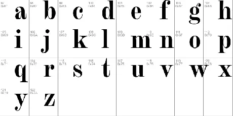 Chapman font