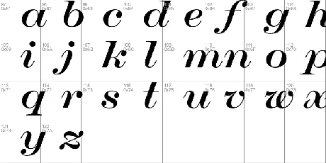 Chapman font