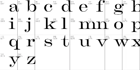 Chapman font