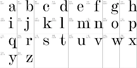 Chapman font