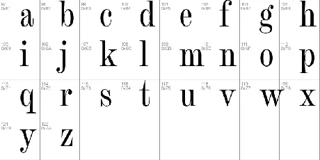 Chapman font