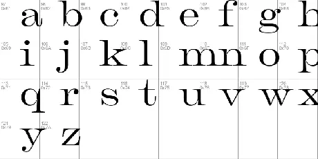 Chapman font