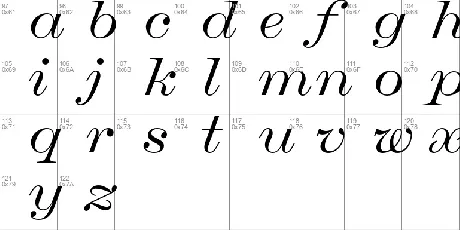 Chapman font