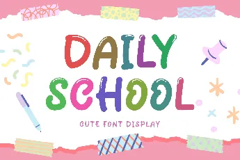 Daily School Demo font