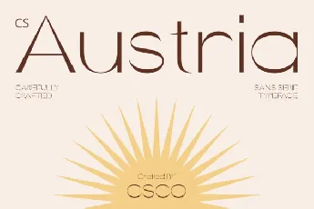 CS Austria font