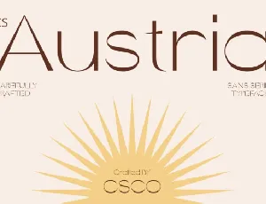 CS Austria font