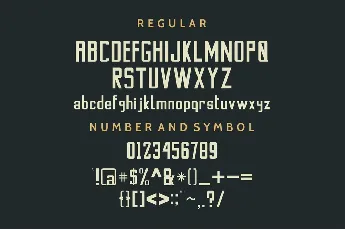 Stanwick Demo font