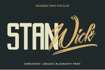 Stanwick Demo font