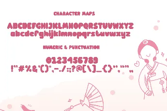 KAWAI-CITY font