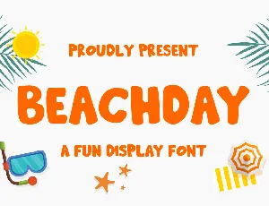 Beachday font