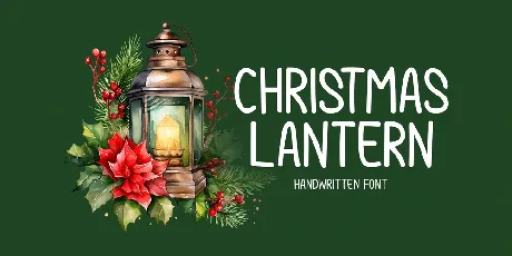 Christmas Lantern font