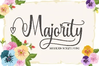 Majority font