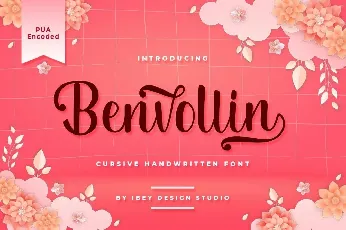 Benvollin font