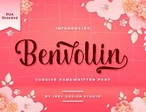 Benvollin font