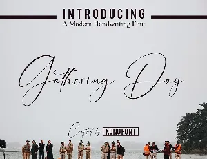 Gathering Day font