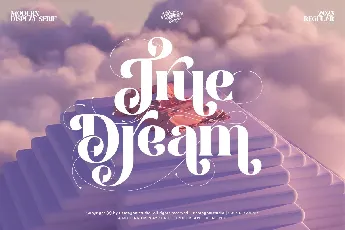 True Dream font