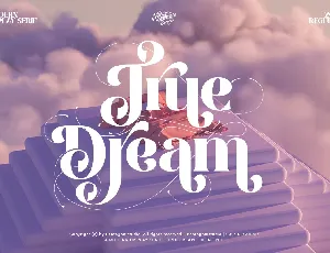 True Dream font