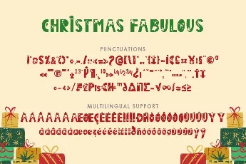 Christmas Fabulous font