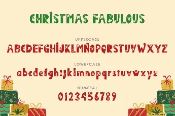 Christmas Fabulous font