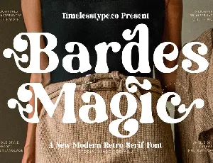 Bardes Magic font