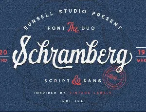 Schramberg Duo font