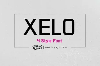 Xelo Sans Serif Free font