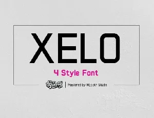 Xelo Sans Serif Free font