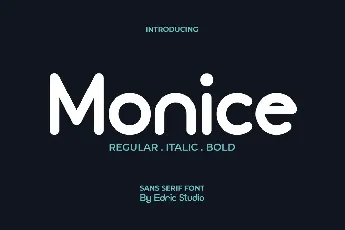 Monice Demo font