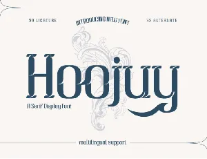 Hoojuy font