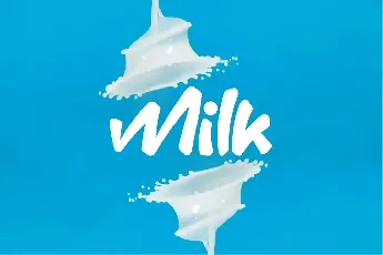 Milk font