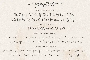 Farmstead font