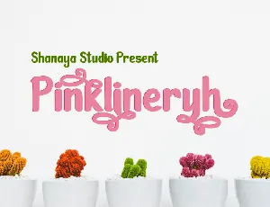 Pinklineryh Display font