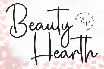 Beauty Hearth Script font