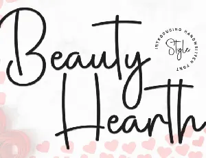 Beauty Hearth Script font