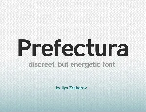 Prefectura Free font