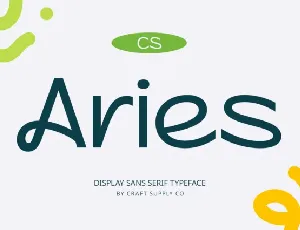 CS Aries font