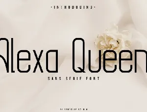 Alexa Queen font