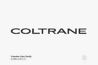 Coltrane Family Free font