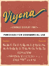 Viyona - Personal Use font