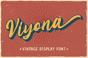 Viyona - Personal Use font