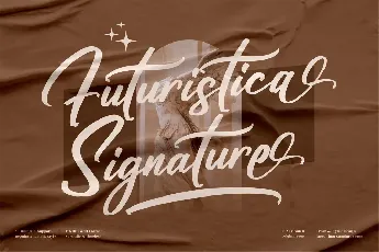 Futuristica Signature font