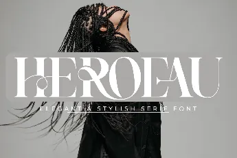 HEROEAU ELEGANT DEMO font