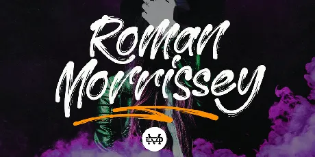 Roman Morrissey DEMO font