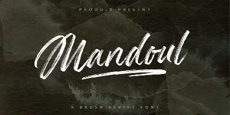 Mandoul font