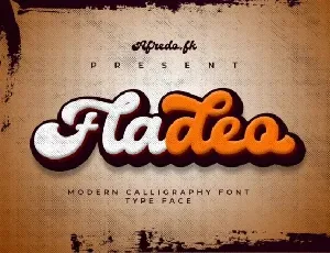 Fladeo font